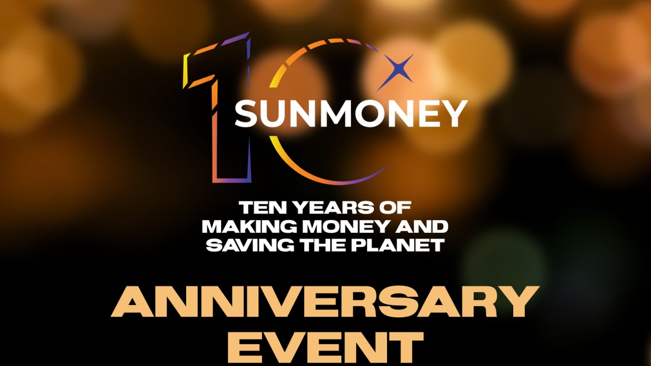 SunMoney 10 éves születésnap